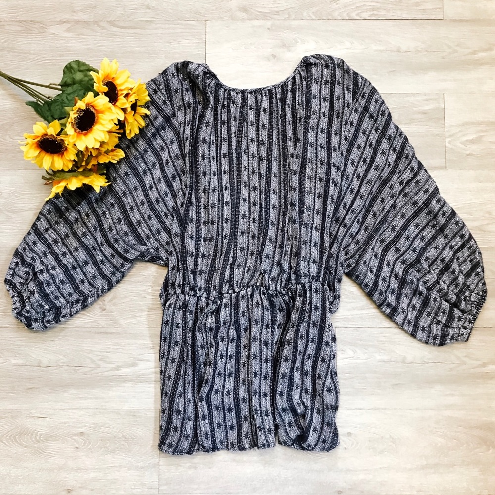 🆕 NWT Free People Little Shine Navy Tunic